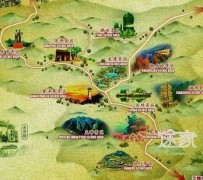 启东景点地图(长沙景点地图)